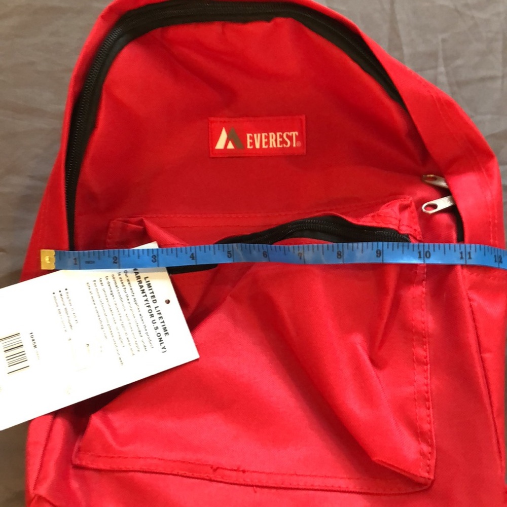 Everest Red Backpack - Picture 4 of 5